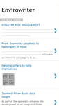 Mobile Screenshot of envirowriter.blogspot.com