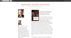 Desktop Screenshot of fernandoiriartemartinezescritor.blogspot.com