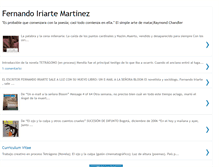 Tablet Screenshot of fernandoiriartemartinezescritor.blogspot.com