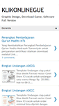 Mobile Screenshot of klikonlinegue.blogspot.com