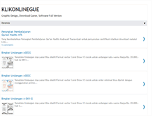 Tablet Screenshot of klikonlinegue.blogspot.com
