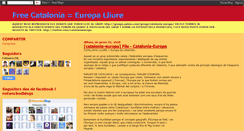 Desktop Screenshot of catalunya-lliure-free-europa.blogspot.com