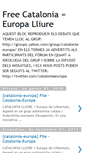 Mobile Screenshot of catalunya-lliure-free-europa.blogspot.com