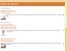 Tablet Screenshot of belajarbahasajermanbsd.blogspot.com