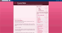 Desktop Screenshot of crystal-waltz.blogspot.com