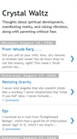 Mobile Screenshot of crystal-waltz.blogspot.com