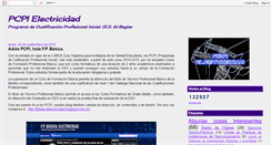 Desktop Screenshot of pcpielectricidad.blogspot.com