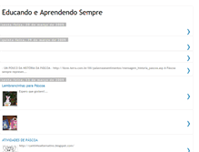 Tablet Screenshot of educandoeaprendendosempre.blogspot.com