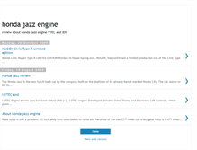 Tablet Screenshot of hondajazzengine.blogspot.com