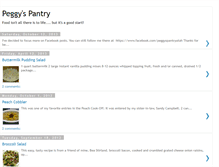 Tablet Screenshot of peggyspantry.blogspot.com
