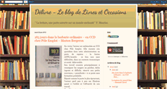 Desktop Screenshot of livresetoccasions.blogspot.com