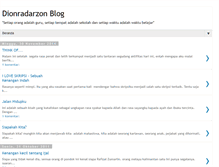 Tablet Screenshot of dionradarzonblog.blogspot.com