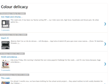 Tablet Screenshot of colourdelicacy.blogspot.com