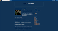 Desktop Screenshot of lameziablog.blogspot.com