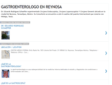 Tablet Screenshot of gastroenterologoenreynosa.blogspot.com