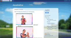 Desktop Screenshot of jayashethra.blogspot.com