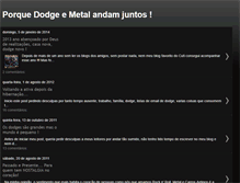 Tablet Screenshot of dodgemetal.blogspot.com