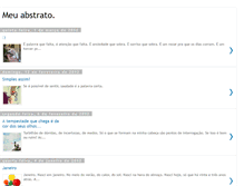 Tablet Screenshot of meuabstrato.blogspot.com