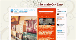 Desktop Screenshot of informateonline.blogspot.com