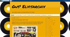 Desktop Screenshot of elvisarchiv.blogspot.com