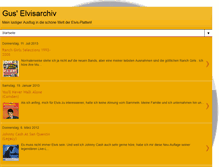 Tablet Screenshot of elvisarchiv.blogspot.com