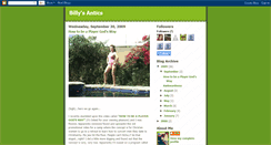 Desktop Screenshot of billysantics.blogspot.com