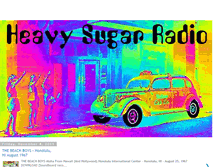 Tablet Screenshot of heavysugarradio.blogspot.com