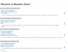 Tablet Screenshot of blenders-blog.blogspot.com