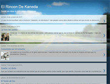 Tablet Screenshot of elrincondekaneda.blogspot.com