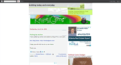 Desktop Screenshot of knittedgems.blogspot.com