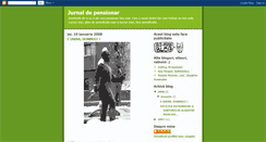 Desktop Screenshot of jurnaldepensionar.blogspot.com