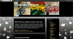 Desktop Screenshot of comunidadbolivianaensanjuan.blogspot.com