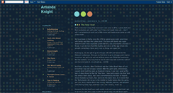 Desktop Screenshot of aknight101.blogspot.com