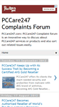 Mobile Screenshot of pccare247complaints.blogspot.com