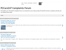 Tablet Screenshot of pccare247complaints.blogspot.com