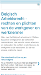Mobile Screenshot of belgischarbeidsrecht.blogspot.com