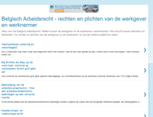 Tablet Screenshot of belgischarbeidsrecht.blogspot.com