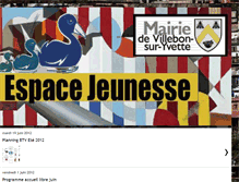 Tablet Screenshot of jeunesse-villebon.blogspot.com