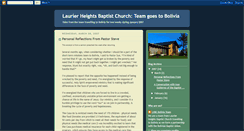 Desktop Screenshot of lhbc.blogspot.com