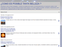 Tablet Screenshot of comoesposibletantabelleza.blogspot.com