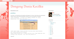 Desktop Screenshot of dongengduniakecilku.blogspot.com