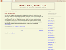 Tablet Screenshot of fromcairo.blogspot.com