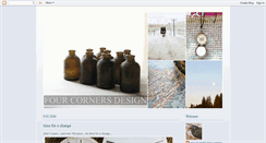 Desktop Screenshot of fourcornersdesign.blogspot.com