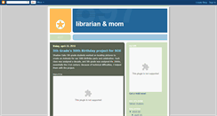 Desktop Screenshot of librarian-n-mom.blogspot.com