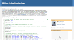 Desktop Screenshot of carloscacique.blogspot.com