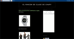 Desktop Screenshot of elrincondeclasedechapy.blogspot.com