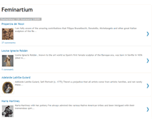 Tablet Screenshot of feminartium.blogspot.com