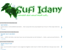 Tablet Screenshot of kasihsufi-idany.blogspot.com