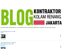 Tablet Screenshot of kontraktor-kolam-renang.blogspot.com