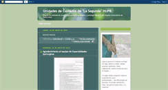 Desktop Screenshot of lasegundahupr.blogspot.com